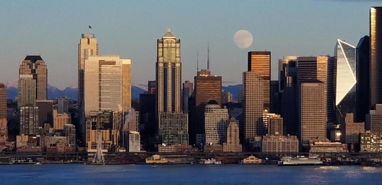 180 Degree, Unobstructed Bluff View! Leilighet Seattle Eksteriør bilde